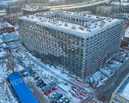 ЖК «Neva Haus»: ход строительства корпуса №7, Январь 2023