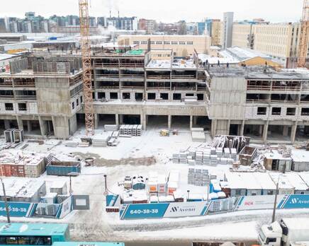 Апарт-отель «Ladozhsky Avenir»: ход строительства, Январь 2023