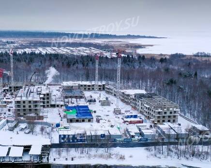 Апарт-отель «Bereg. Курортный»: ход строительства, Январь 2023