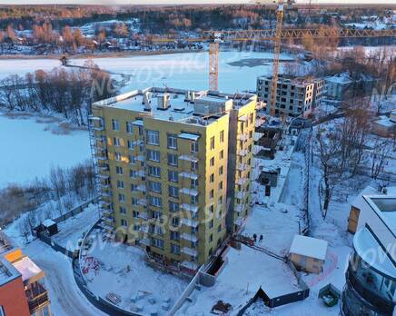 ЖК «Малая Финляндия»: ход строительства корпуса №М5, Январь 2023