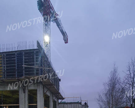 ЖК «Villa Marina»: ход строительства, Январь 2023