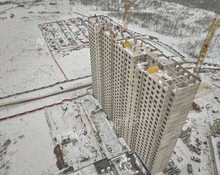 ЖК «Цветной город»: ход строительства дом №19, Февраль 2023