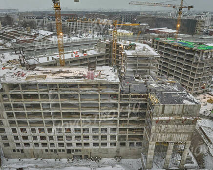 ЖК «Neva Residence»: ход строительства, Февраль 2023