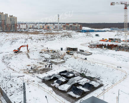 ЖК «Юнтолово»: ход строительства корпуса №3, Февраль 2023