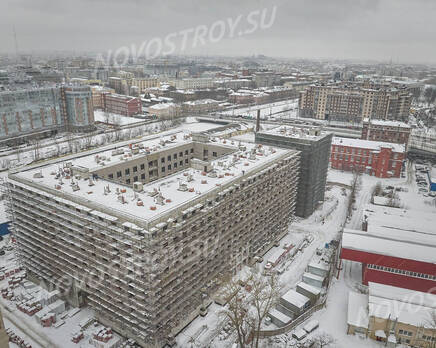 ЖК «Neva Haus»: ход строительства корпуса №7, Февраль 2023