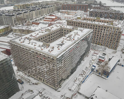 ЖК «Neva Haus»: ход строительства корпуса №7, Февраль 2023