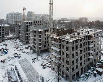 ЖК «Черная речка, 41»: ход строительства, Февраль 2023
