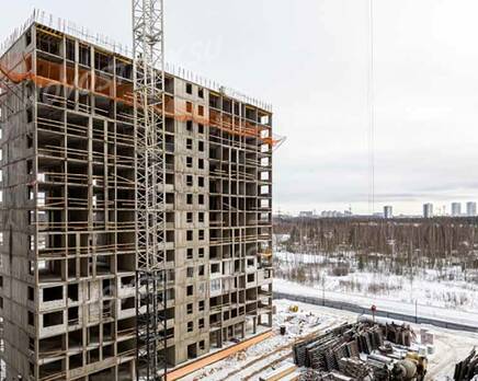 ЖК «Parkolovo»: ход строительства корпуса №2.2, Март 2023