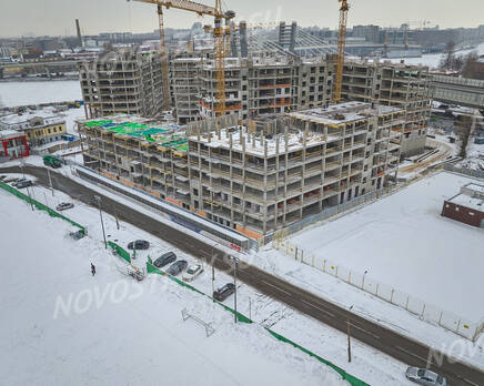 ЖК «Neva Residence»: ход строительства, Март 2023