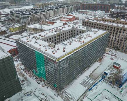 ЖК «Neva Haus»: ход строительства корпуса №7, Март 2023
