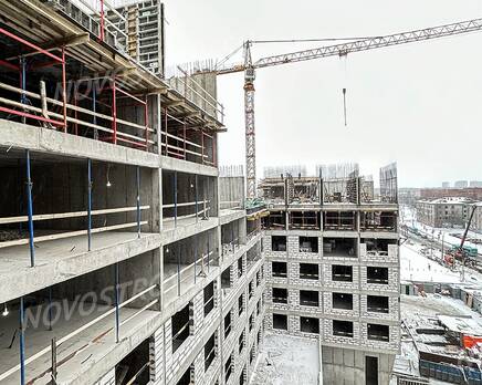 Апарт-отель «Ladozhsky Avenir»: ход строительства, Март 2023