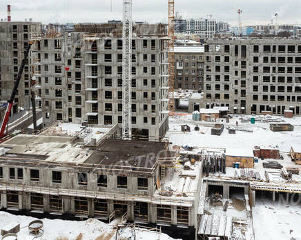 ЖК «Черная речка, 41»: ход строительства, Март 2023