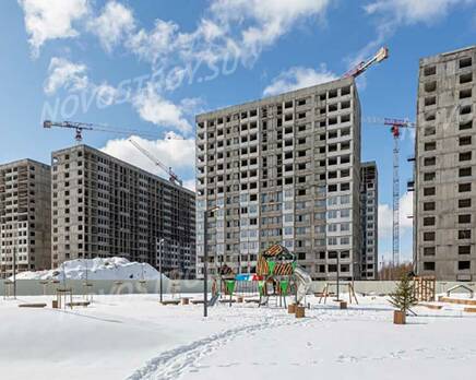 ЖК «Parkolovo»: ход строительства корпуса №2.2, Апрель 2023