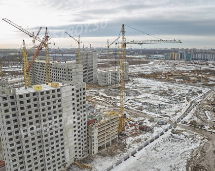 ЖК «Ручьи»: ход строительства корпуса №5, Апрель 2023