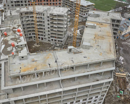 ЖК «Neva Residence»: ход строительства дома №3, Апрель 2023