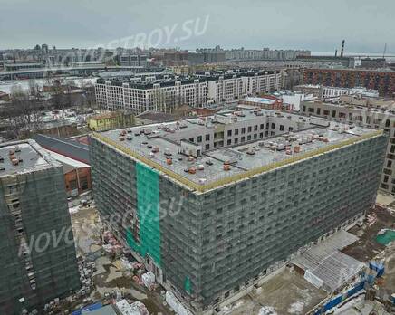 ЖК «Neva Haus»: ход строительства корпуса №7, Апрель 2023