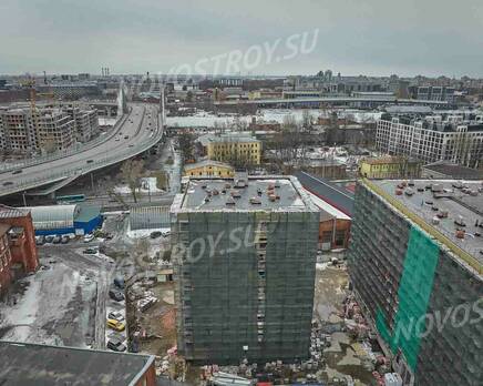 ЖК «Neva Haus»: ход строительства корпуса №8, Апрель 2023