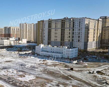 Апарт-отель «ZOOM на Неве»: ход строительства, Апрель 2023