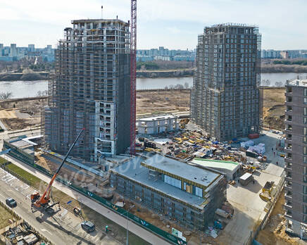 ЖК «Клубный город на реке Primavera»: ход строительства, Апрель 2023