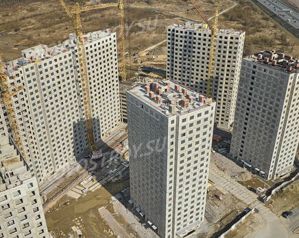 ЖК «Ручьи»: ход строительства дома №1, Май 2023