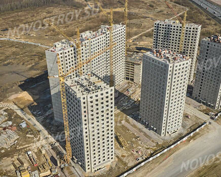 ЖК «Ручьи»: ход строительства дома №3, Май 2023