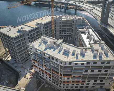 ЖК «Neva Residence»: ход строительства дома №3, Май 2023