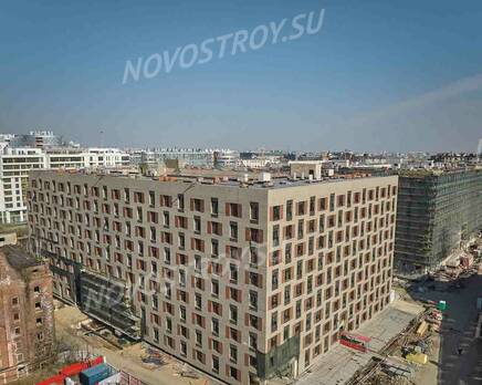 ЖК «Neva Haus»: ход строительства корпуса №6, Май 2023