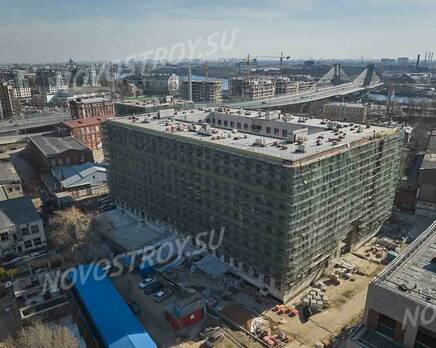 ЖК «Neva Haus»: ход строительства корпуса №7, Май 2023