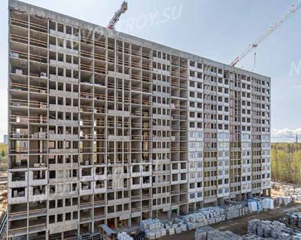 ЖК «Parkolovo»: ход строительства корпуса №2.2, Май 2023
