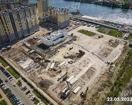 Апарт-комплекс «ZOOM на Неве»: ход строительства, Июнь 2023