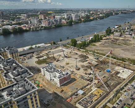 Апарт-комплекс «ZOOM на Неве»: Ход строительства , Август 2023