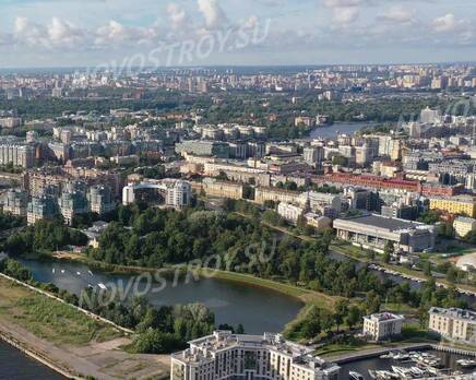 Апарт-комплекс «17/33 17/33 Петровский остров»: ход строительства, Август 2023