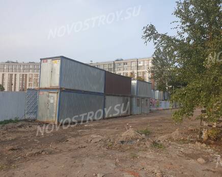 Апарт-комплекс «17/33 Петровский остров»: ход строительства , Октябрь 2023