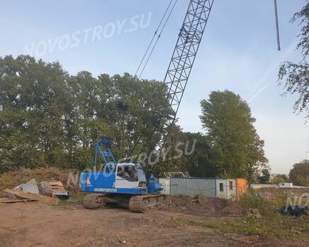 Апарт-комплекс «17/33 Петровский остров»: ход строительства , Октябрь 2023