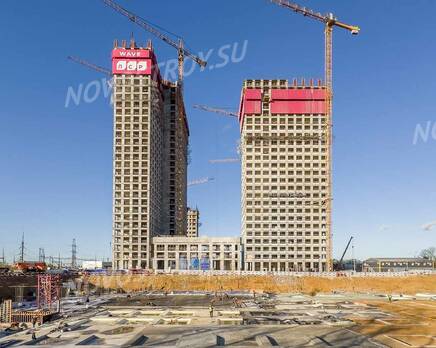 ЖК «Wave»: ход строительства , Октябрь 2023