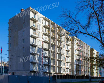 ЖК «Астрид»: ход строительства корпуса № 10, Ноябрь 2023