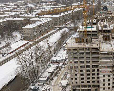 Апарт-комплекс «Zoom Черная речка»: ход строительства , Январь 2024