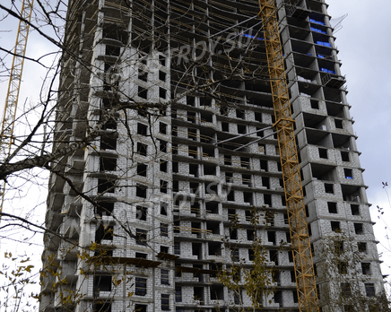 Строительство жилого комплекса «Князь Александр Невский», Октябрь 2011