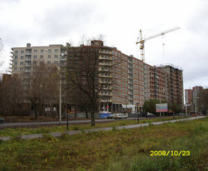 <p>Ход строительства, октябрь 2008г.</p>
