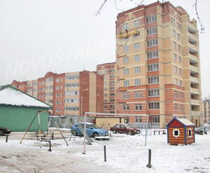 Двор ЖК «Дом в поселке Поварово» (16.12.12)