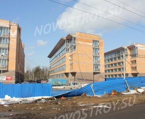 Строительство жилого комплекса во Всеволожске (22.04.2013)