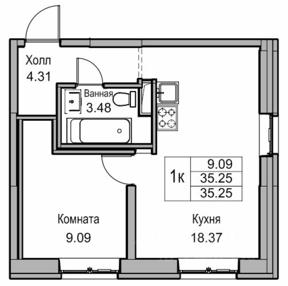 Купить Студию В Юнтолово Вторичка