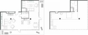 Апарт-комплекс «YE'S Primorsky», планировка 2-комнатной квартиры, 123.56 м²