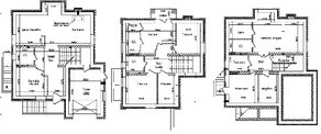 КП «Чистые пруды 3», планировка квартиры со свободной планировкой, 247.00 м²