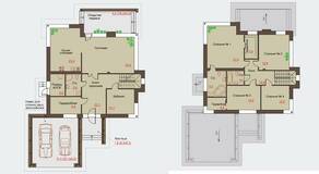 КП «Светлогорье VIP-2», планировка 5-комнатной квартиры, 245.53 м²