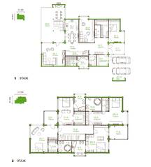 КП «HONKANOVA», планировка 5-комнатной квартиры, 467.50 м²