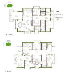 КП «HONKANOVA», планировка 5-комнатной квартиры, 452.00 м²