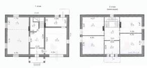 КП «Колтуши», планировка 5-комнатной квартиры, 184.40 м²