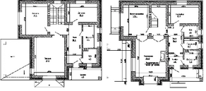 КП «Чистые пруды 3», планировка квартиры со свободной планировкой, 185.00 м²