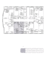 ЖК «Pilot 9-18», планировка 1-комнатной квартиры, 36.00 м²
